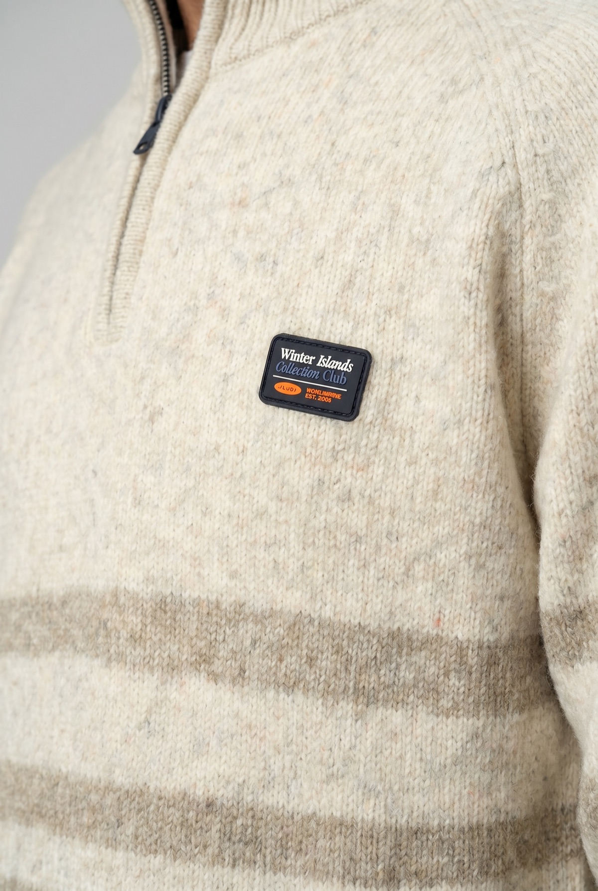 Knit sweater — texture detail