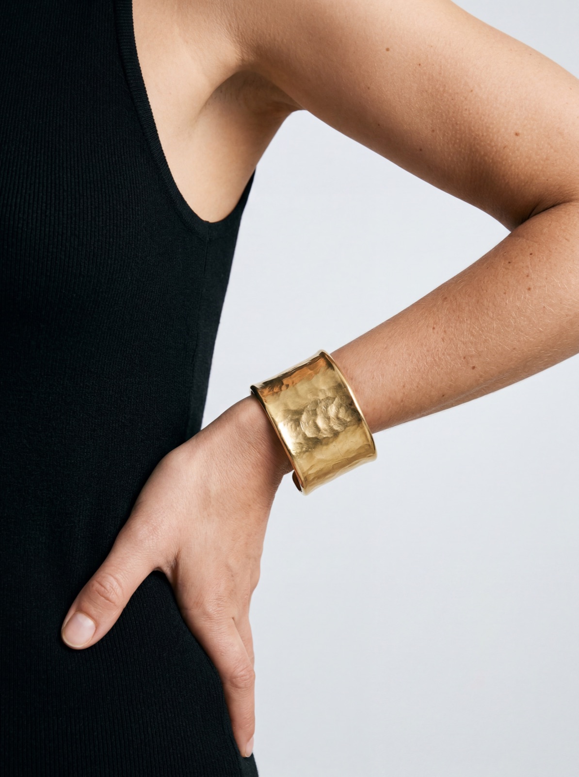 Model wearing bracelet